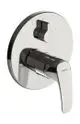 HANSA-Einhebelmischer-Fertigmontageset-fuer-Wanne-Brause-HANSAPINTO-8526-Rosette-rund-Chrom-85269183 gallery number 1